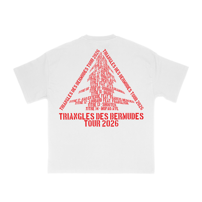 T-SHIRT TDB TOUR WHITE