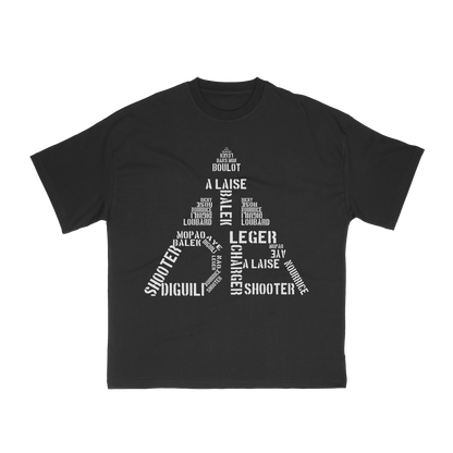 T-SHIRT TDB À L'AISE BLACK