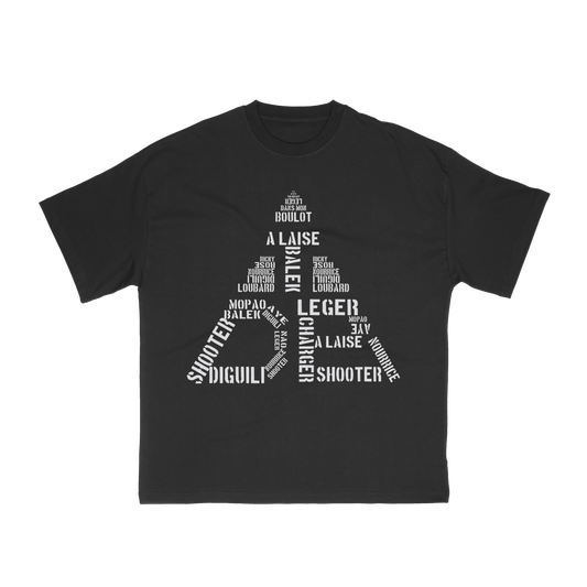 T-SHIRT TDB À L'AISE BLACK