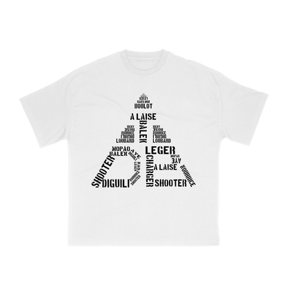 T-SHIRT TDB À L'AISE WHITE