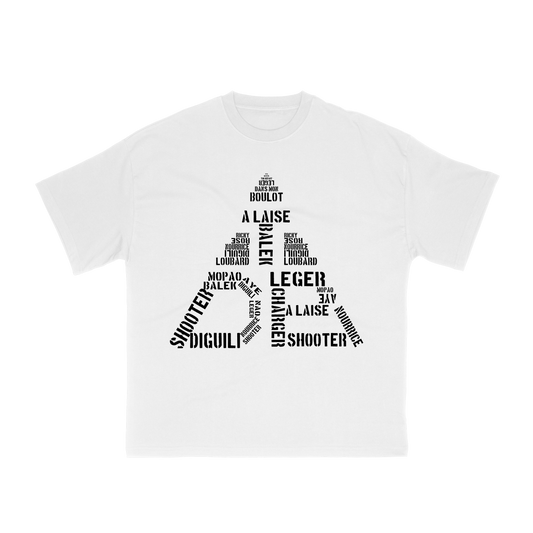 T-SHIRT TDB À L'AISE WHITE